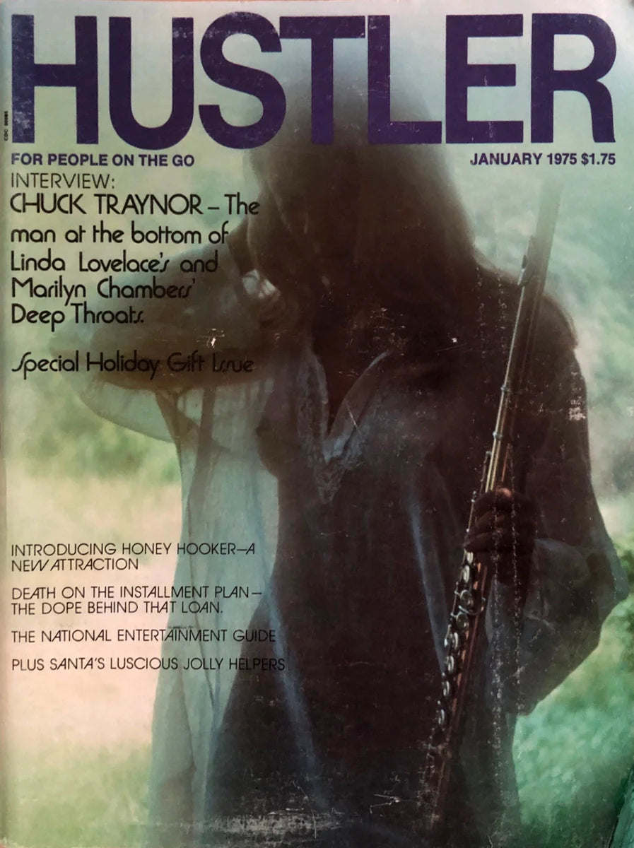 Hustler Magazine January 1975 Chuck Traynor Interview Linda Lovelace Connection