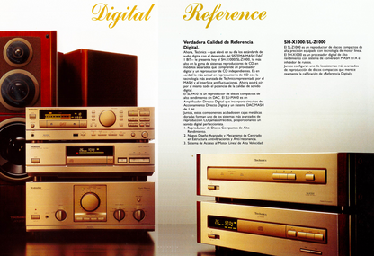 Technics Hifi Audio Brochure Receiver Amplifier 1991 1992 - SPANISH (PDF E-BOOK)