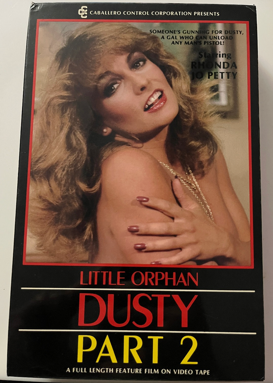 1982 Little Orphan Dusty Part 2 BIG BOX Betamax VHS - RARE
