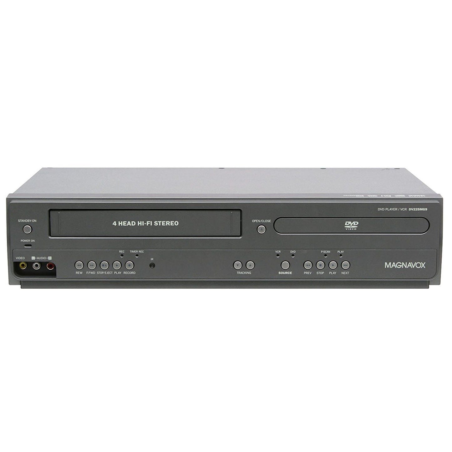 Magnavox DV225MG9 DVD Player and 4 Head Hi-Fi Stereo VCR with Line-in Recording